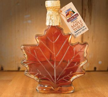 Maple Syrup Leaf Bottle, 8.45 oz