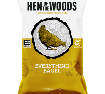 Everything Bagel Kettle Cooked Potato Chips, 6 oz