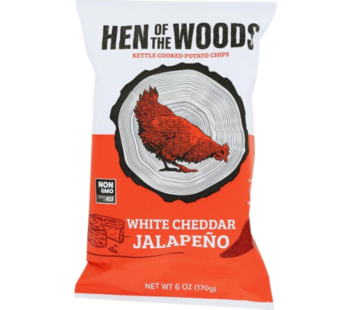 White Cheddar Jalapeno Kettle Cooked Potato Chips, 6 oz